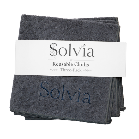 Solvia Reusable Microfibre Cleaning Cloth