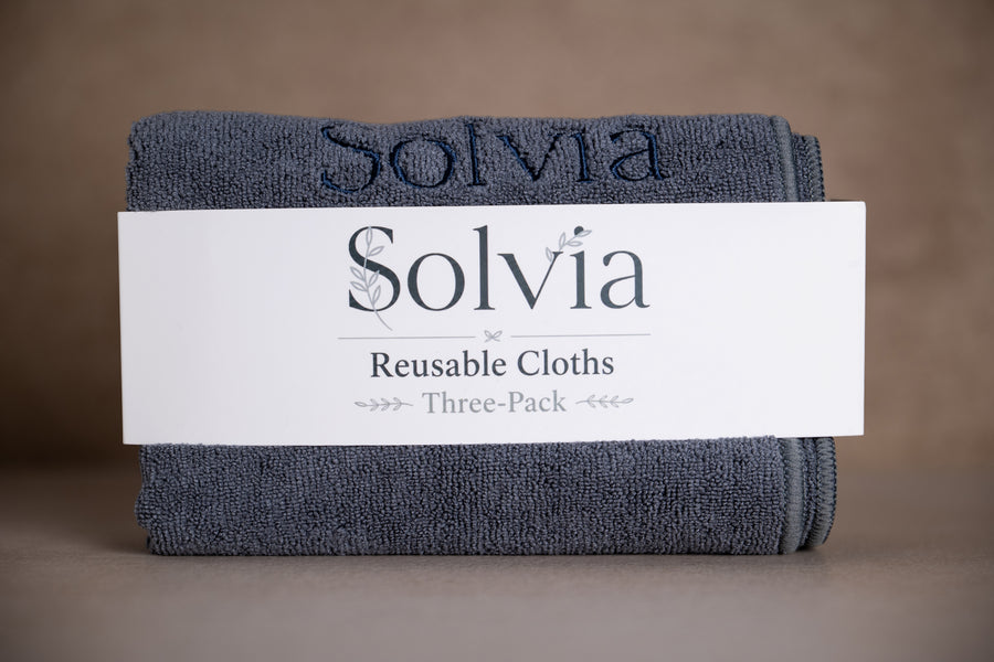 Solvia Reusable Microfibre Cleaning Cloth