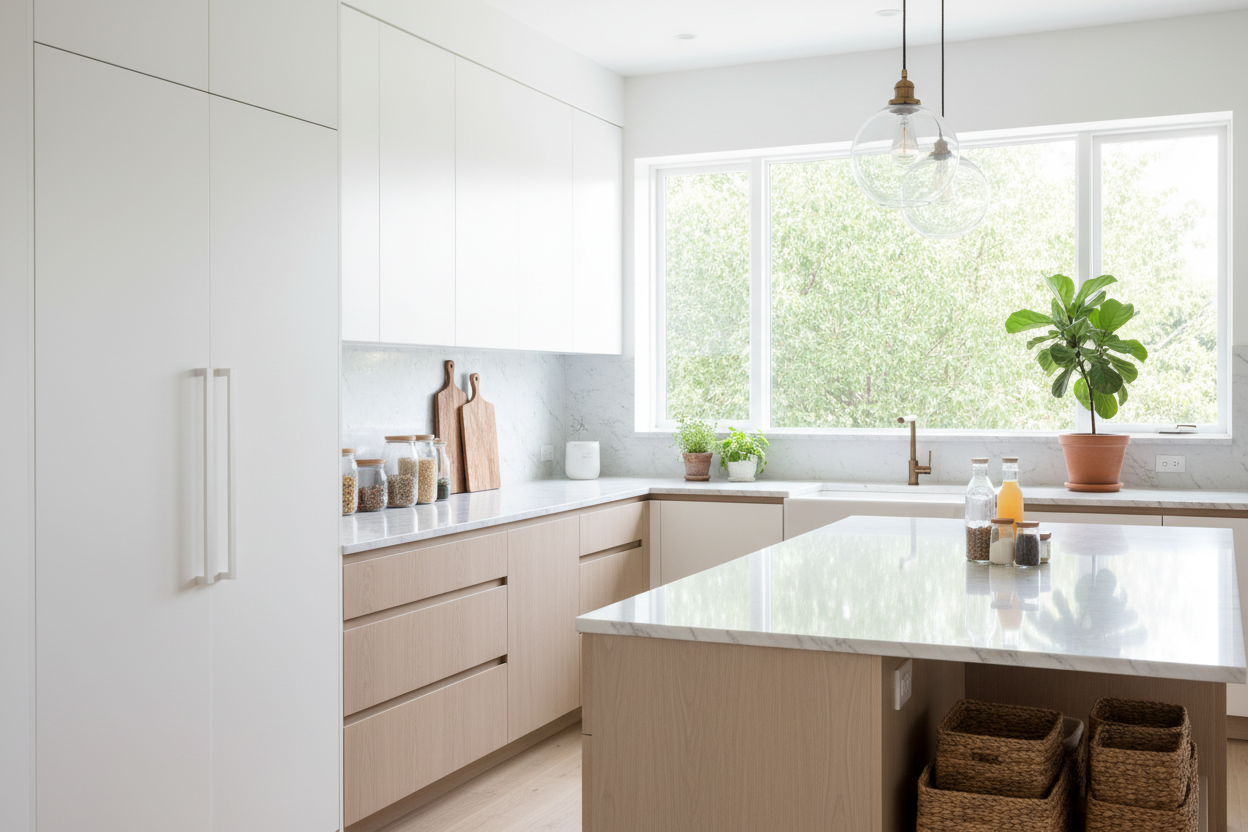 no an eco friendly house thats clean  like a kitvhen